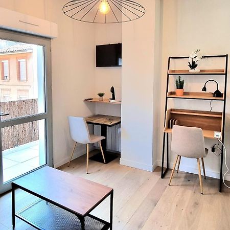 Studio Chic & Balcon - Hypercentre - Gare - Metro Toulouse Eksteriør bilde
