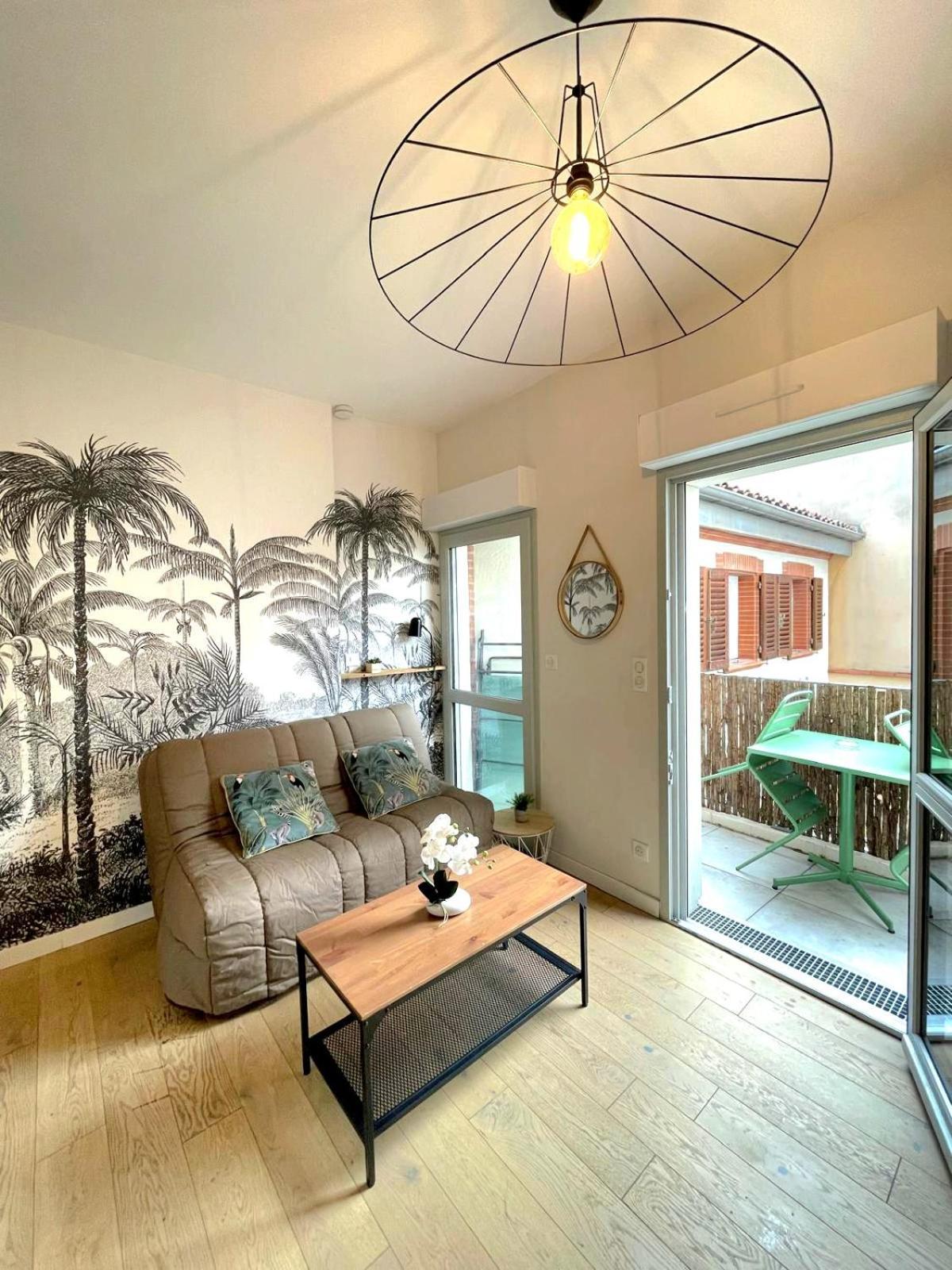 Studio Chic & Balcon - Hypercentre - Gare - Metro Toulouse Eksteriør bilde